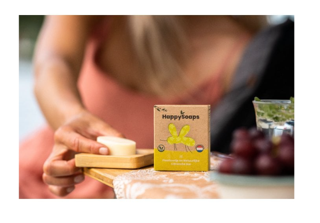 HappySoaps Anti-insect Bar Citronella - 40g – extra afbeelding 1
