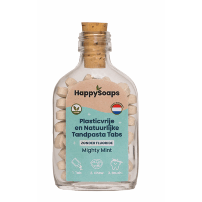 Tandpasta Tabs - Zonder Fluoride - Mighty Mint