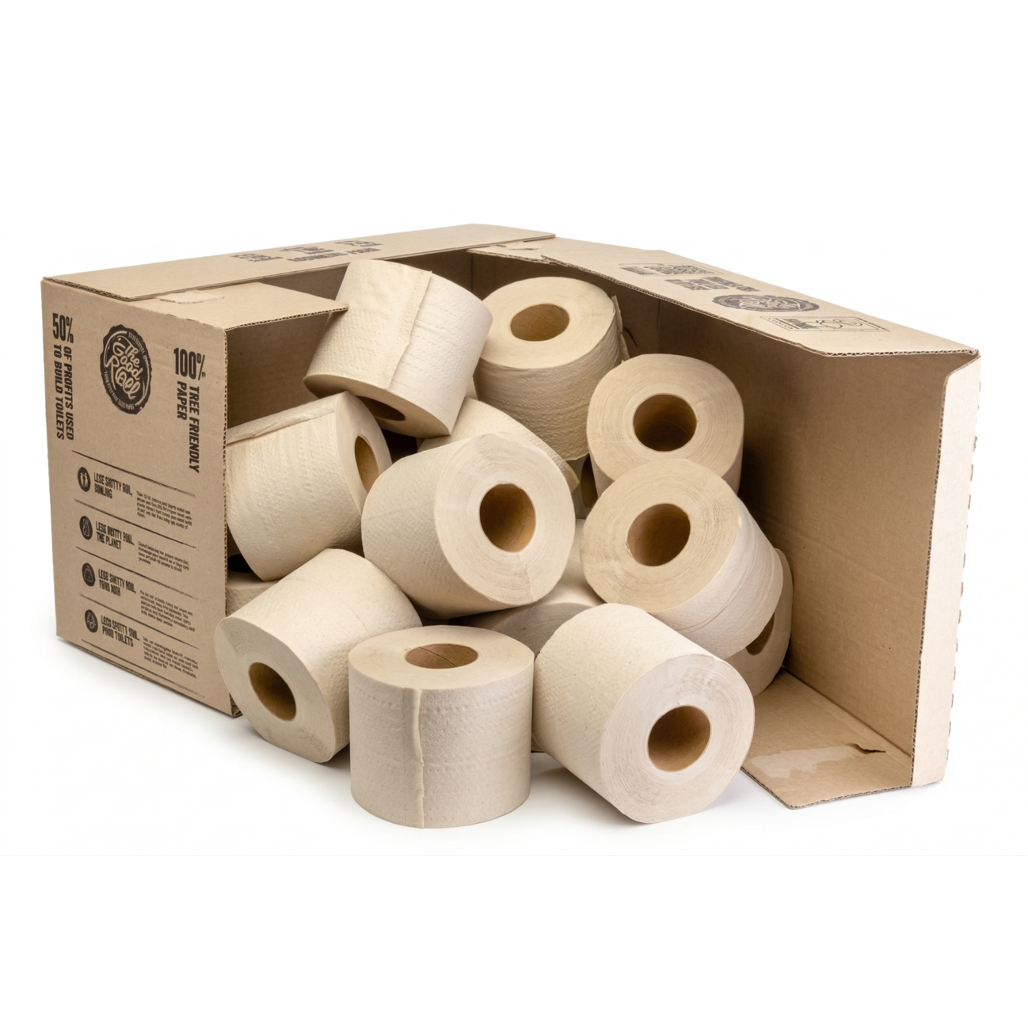 Bamboo Toiletpaper The Naked Panda Edition - Afbeelding 2