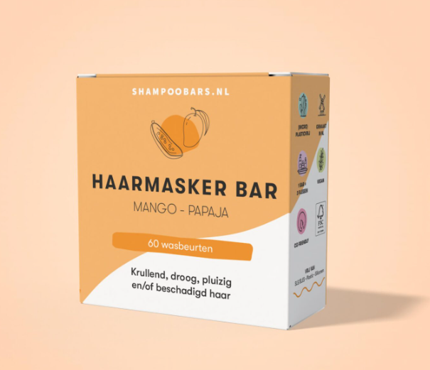 Haarmasker Bar Mango – Papaja - 45g – hoofdafbeelding