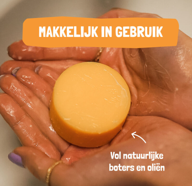 ShampooBars Haarmasker Bar Mango – Papaja - 45g – extra afbeelding 2