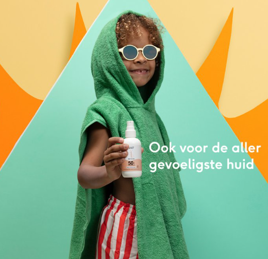 Naïf Minerale Zonnebrandcrème voor Baby & Kids Factor 50 100 ml – extra afbeelding 1