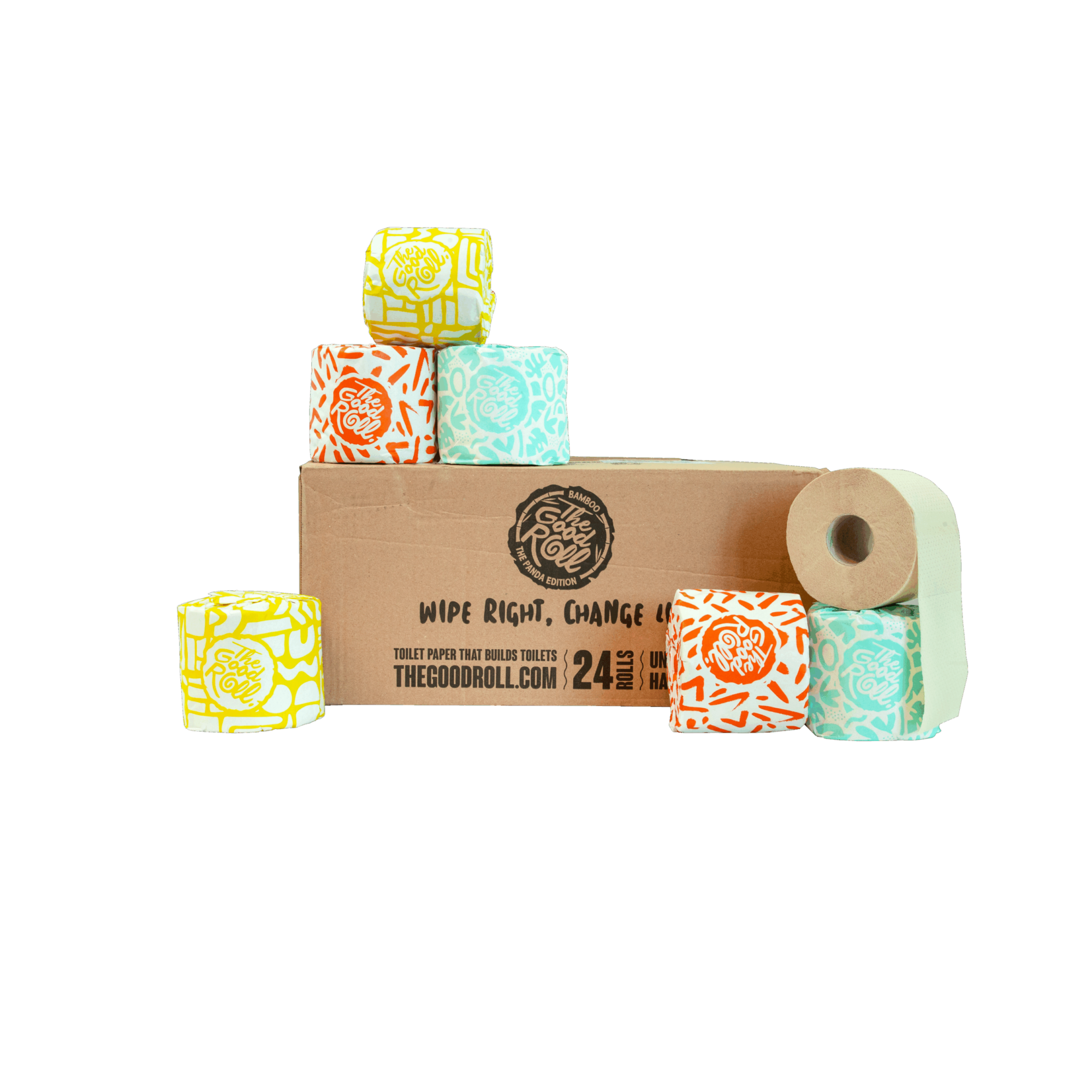 The Good Roll Bamboo Toiletpaper - The Panda Edition – hoofdafbeelding