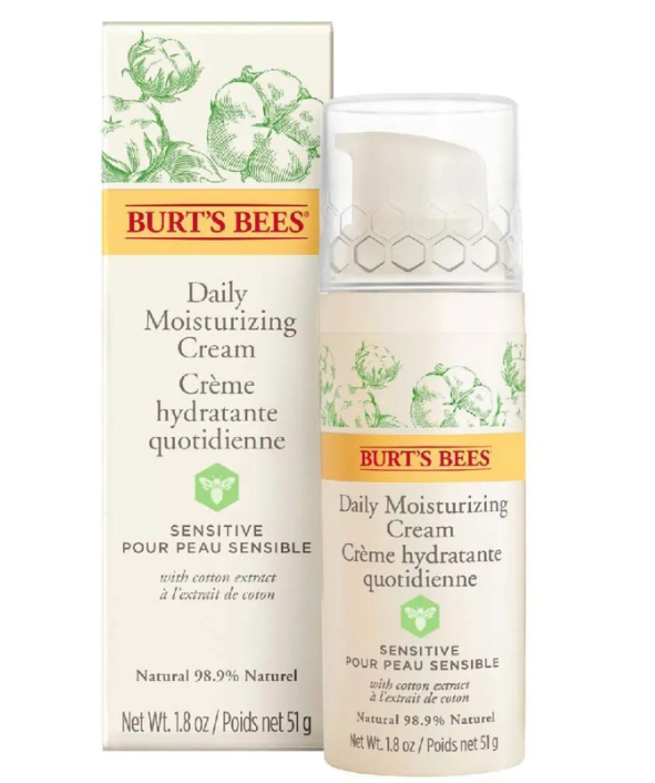 Burt’s Bees Sensitive Daily Moisturizing Cream - 51g – extra afbeelding 1