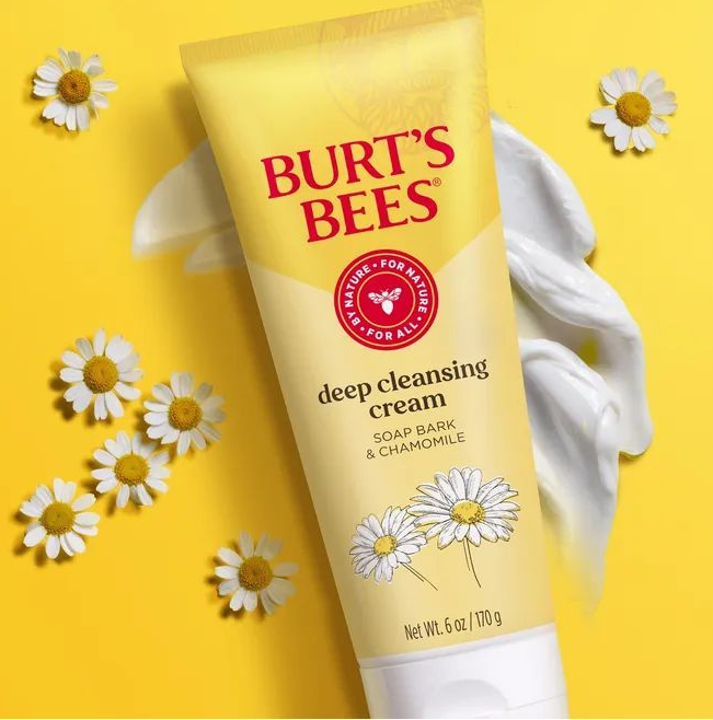 Burt’s Bees Deep Cleansing Cream Soap Bark & Chamomile - 170g – extra afbeelding 2