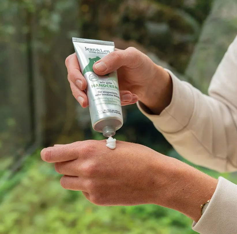 Jean & Len Handcremé Rosemary/Ginger - 75 ml – extra afbeelding 1