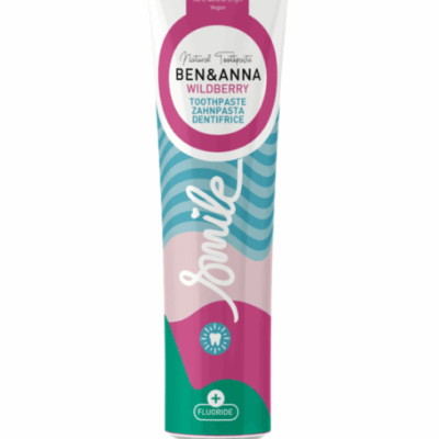 Ben & Anna Toothpaste Smile with Fluoride Wildberry – extra afbeelding 1