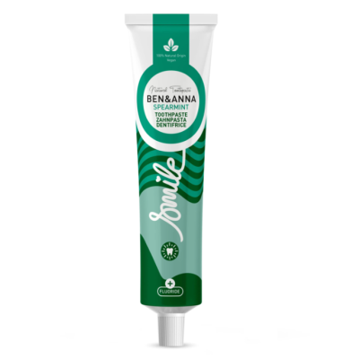 Ben & Anna Toothpaste Smile with Fluoride Spearmint – extra afbeelding 1