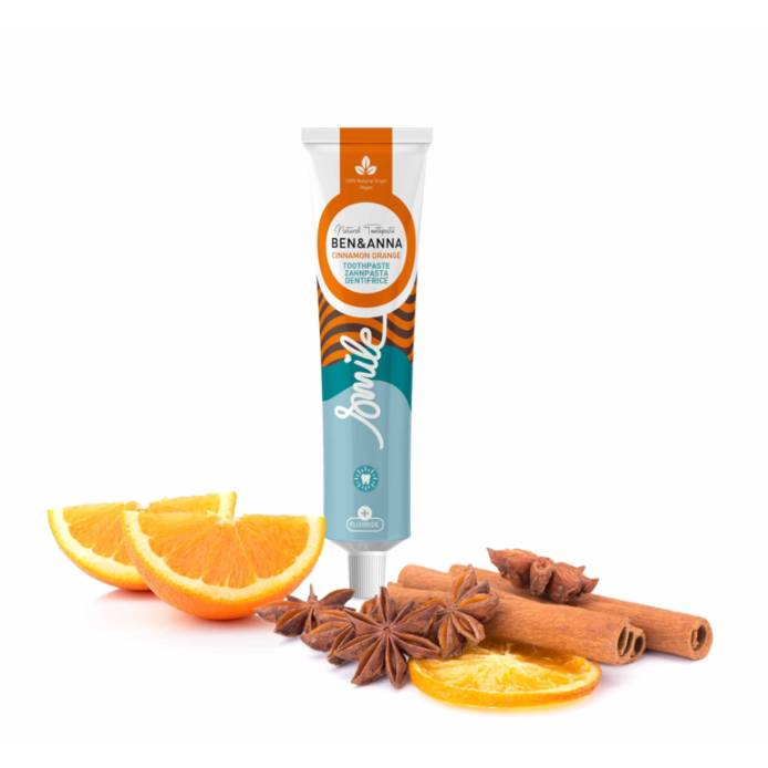 Toothpaste Smile with Fluoride Cinnamon Orange