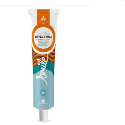 Ben & Anna Toothpaste Smile with Fluoride Cinnamon Orange – extra afbeelding 1