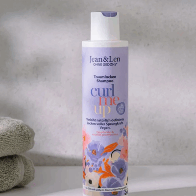 Jean & Len Droomkrullen Shampoo met Rijstwater & Açaibes – extra afbeelding 1