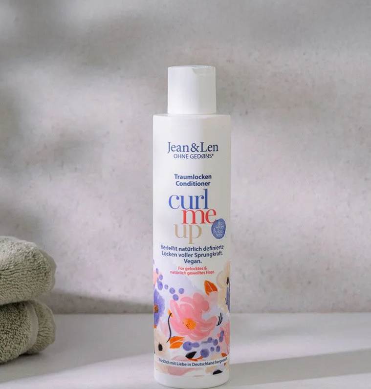 Jean & Len Droomkrullen Conditioner met Rijstwater & Açaibes – 300 ml – extra afbeelding 2