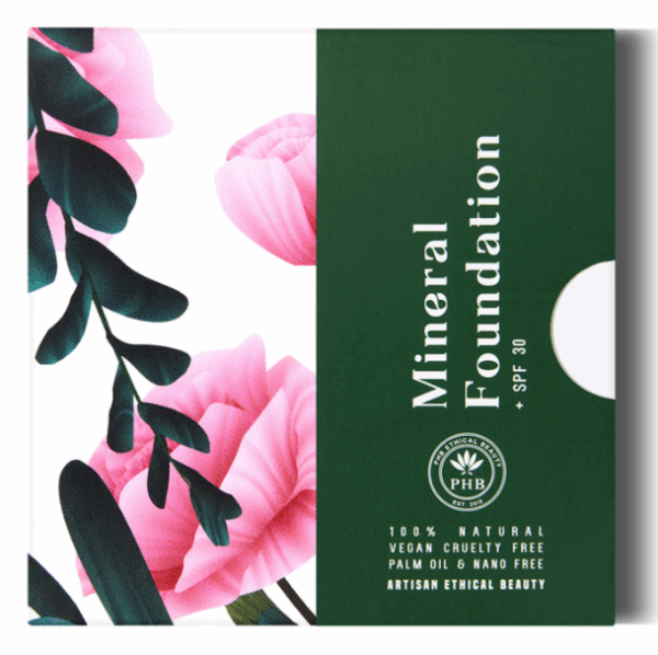 PHB Ethical Beauty Pressed Mineral Foundation - Cocoa – extra afbeelding 1