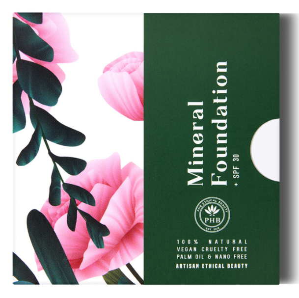 PHB Ethical Beauty Pressed Mineral Foundation - Cocoa - 16g – extra afbeelding 1