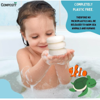 Composty Konjac Baby Bath Sponges – extra afbeelding 2