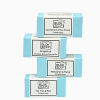 Blokzeep Natuurlijke Scheerzeep – Starter Pack met 4 Geuren – extra afbeelding 1