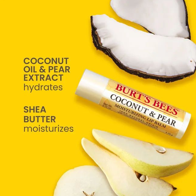 Burt’s Bees Lip Balm Coconut & Pear - 4,25g – extra afbeelding 2