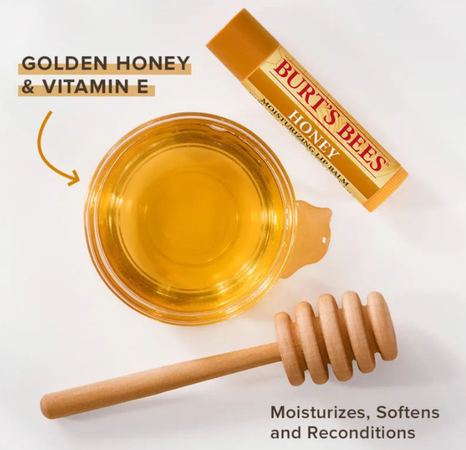 Burt’s Bees Lip Balm Honey - 4,25g – extra afbeelding 2