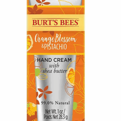 Burt’s Bees Hand Cream Orange Blossom & Pistachio – extra afbeelding 1