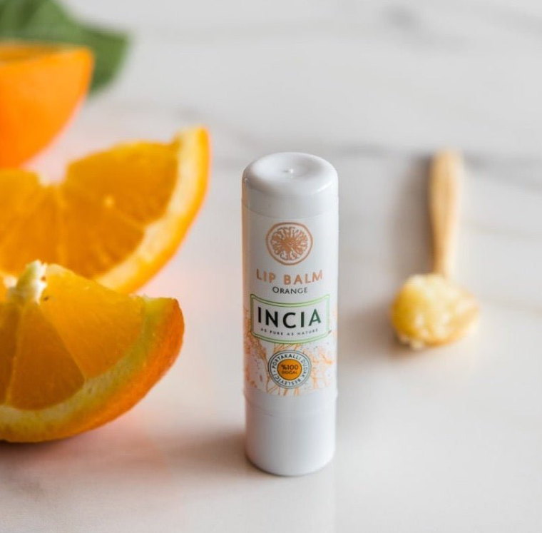 INCIA Lippenbalsem Sinaasappel - 6g – extra afbeelding 2