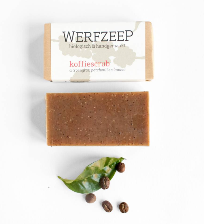 Werfzeep Koffiescrub