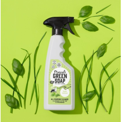 Marcel's Green Soap Allesreiniger Spray Basilicum & Vetiver – extra afbeelding 2