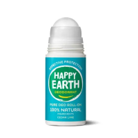 Happy Earth Natural Deodorant Roller Cedar Lime – extra afbeelding 1
