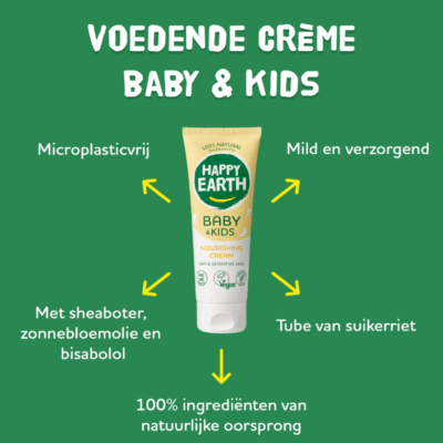 Happy Earth Voedende Crème Baby & Kids – extra afbeelding 1