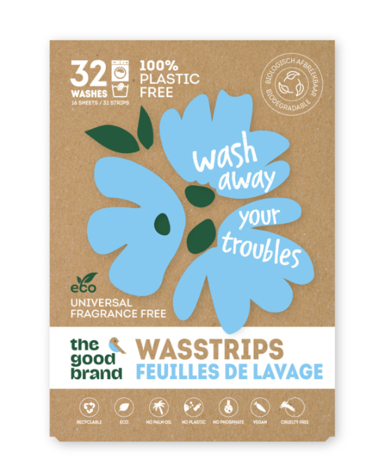 Wasstrips Scent free 32 wasbeurten