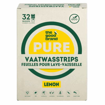 Vaatwasstrips Lemon Multipack 32 wasbeurten