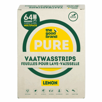 Vaatwasstrips Lemon Multipack 64 wasbeurten