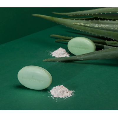 HappySoaps Body Wash Bar Aloë You Vera Much – extra afbeelding 2