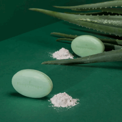 HappySoaps Body Wash Bar Aloë You Vera Much – extra afbeelding 2