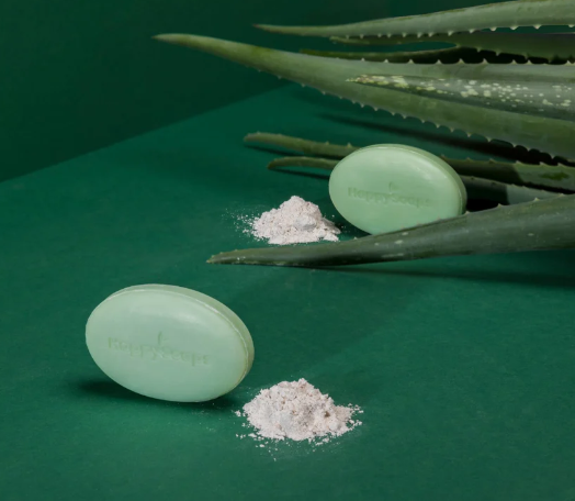 HappySoaps Body Wash Bar Aloë You Vera Much - 70g – extra afbeelding 2