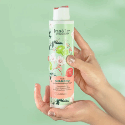 Jean & Len Shampoo met Groene Thee & Limoen – extra afbeelding 1