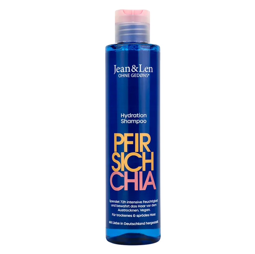 Shampoo met Perzik & Chiazaad – 300 ml – hoofdafbeelding