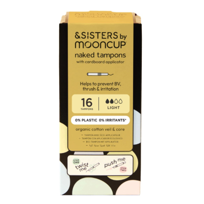 &SISTERS Eco-Applicator Tampons Light 16 stuks