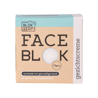 Blokzeep Gezichtscrème Bar - Zachte Oranjebloesem – extra afbeelding 1