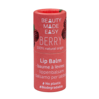 Beauty Made Easy Papertube lipbalm - Berry – extra afbeelding 1