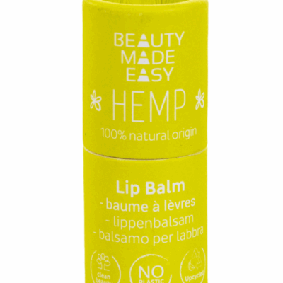 Beauty Made Easy Papertube lipbalm - HEMP – extra afbeelding 1
