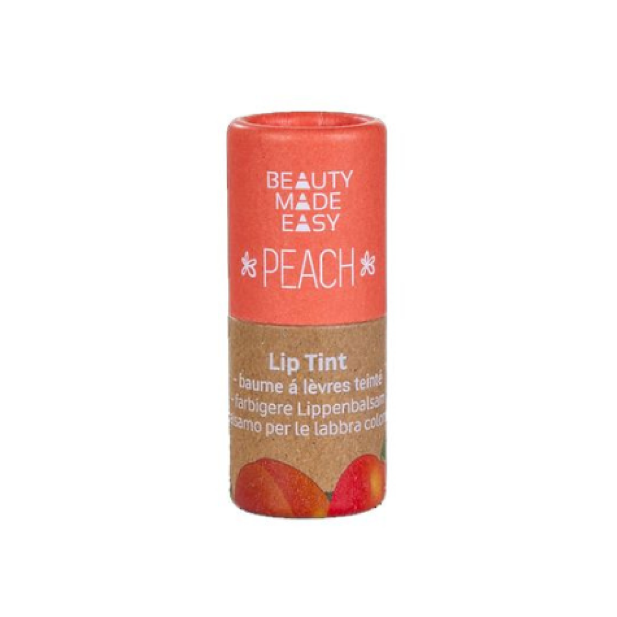 Beauty Made Easy Tinted Lip Balm - PEACH – extra afbeelding 1