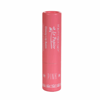 Beauty Made Easy Glossy Lip Balm with Collagen - PINK – extra afbeelding 1