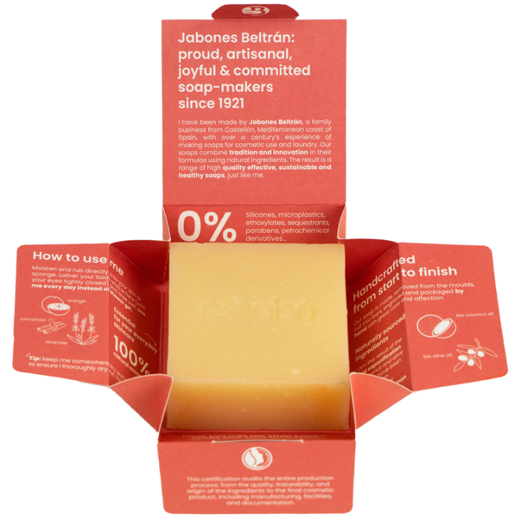 Essabó Organic Soap Bar- Essential - 120g – extra afbeelding 2