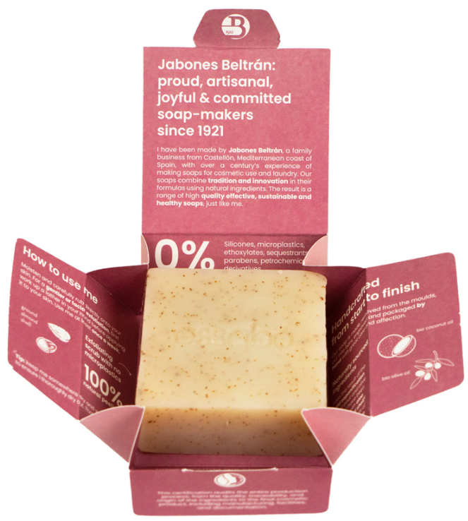 Essabó Eco Zeep Exfoliant - 120g – extra afbeelding 3