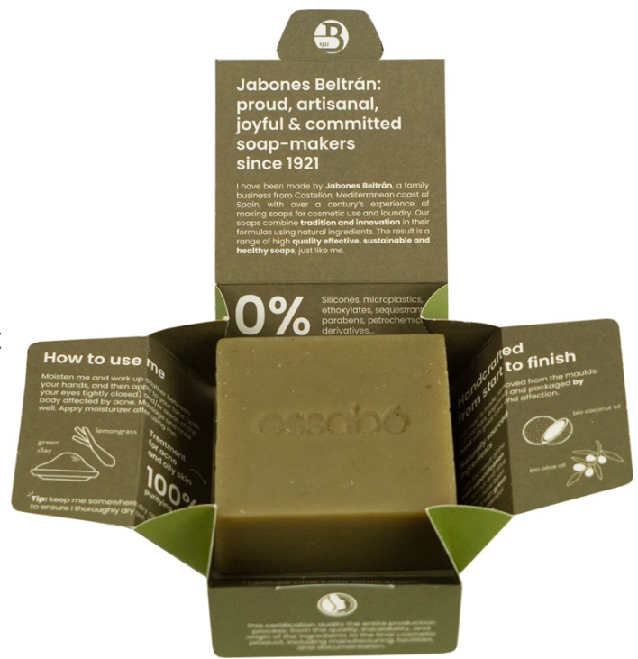 Essabó Eco Zeep Oily Skin - 120g – extra afbeelding 3