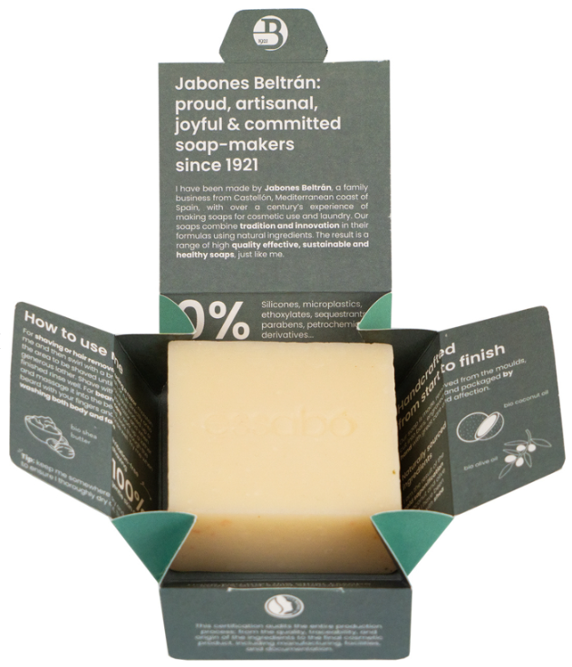 Essabó Eco Zeep Shaving - 120g – extra afbeelding 3