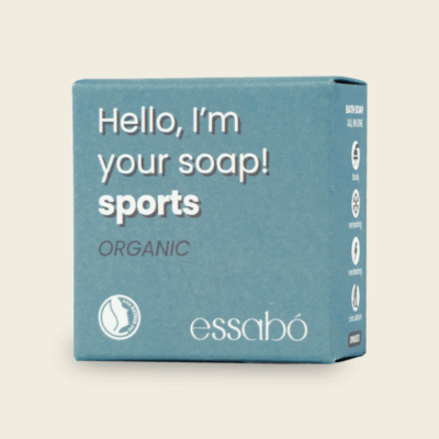 Essabó Organic Soap Bar - Sports – extra afbeelding 1