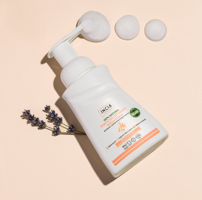 INCIA Feminine Intimate Wash Foam - 200 ml – extra afbeelding 1