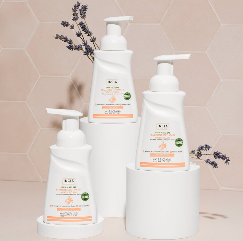 INCIA Feminine Intimate Wash Foam - 200 ml – extra afbeelding 2