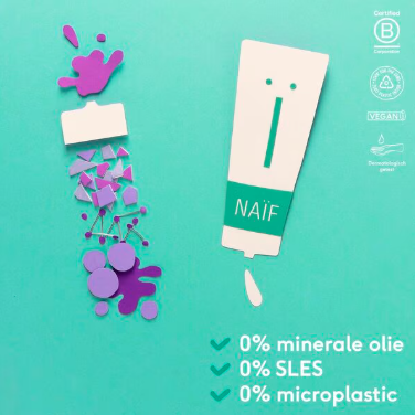 Naïf Baby & Kids Bath Foam - 500 ml – extra afbeelding 1